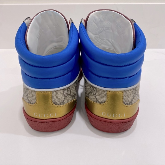 GUCCI ACE GG SUPREME HIGH-TOP SNEAKER - Picture 5 of 9